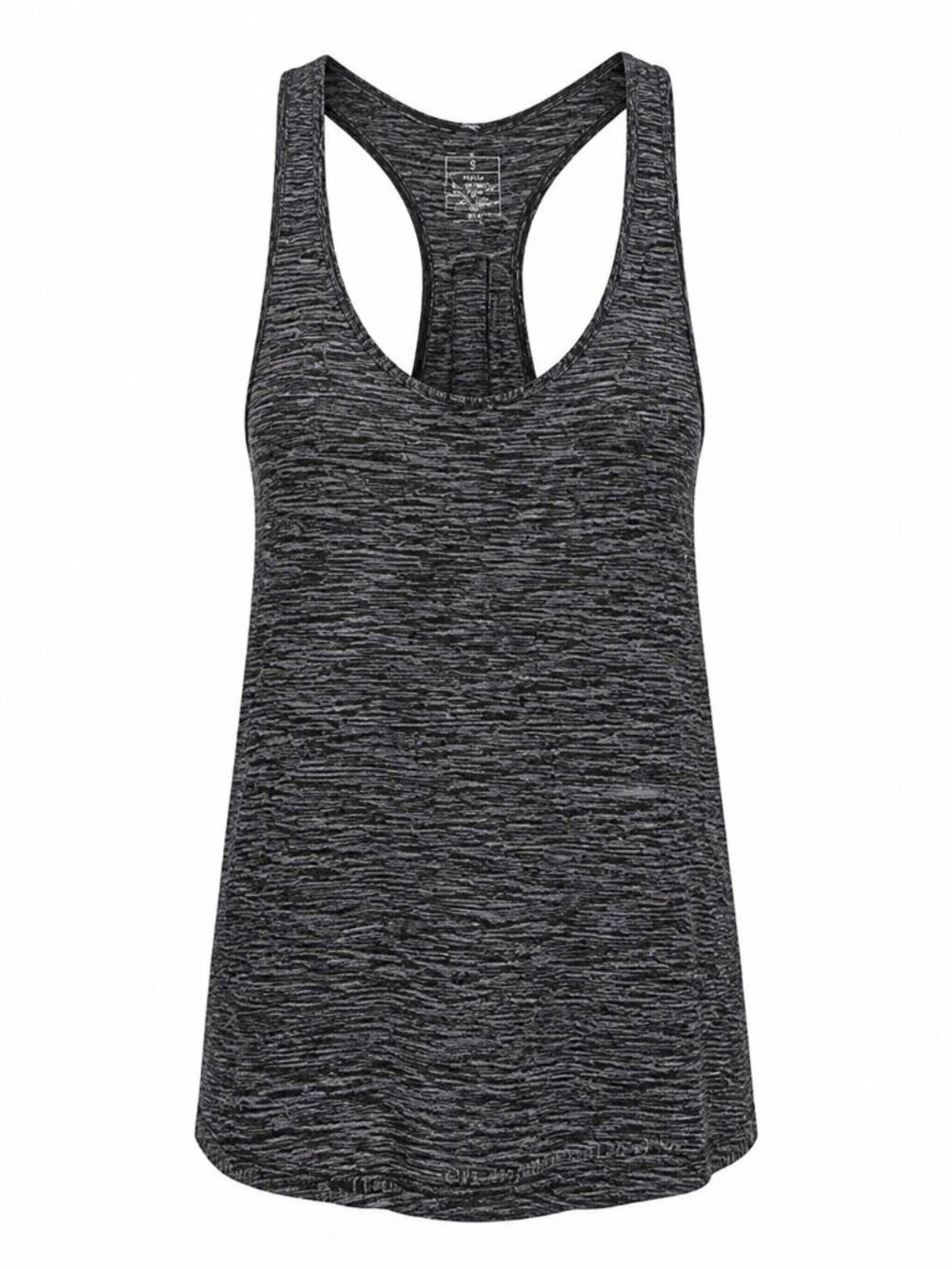 Lululemon 105 Singlet Racerback Dark Heathered Gray Tank Size 8